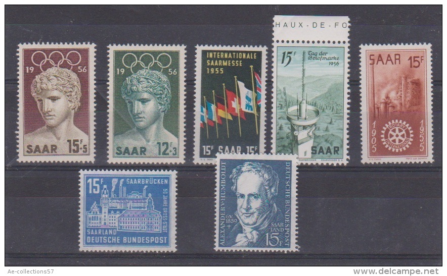 Sarre //  Lot De Timbres //  NEUFS ** - Collections, Lots & Séries