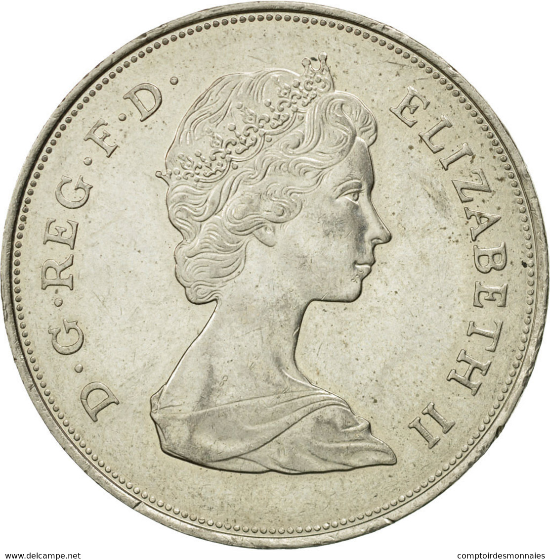 Monnaie, Grande-Bretagne, Elizabeth II, 25 New Pence, 1980, TTB+, Copper-nickel - 25 New Pence