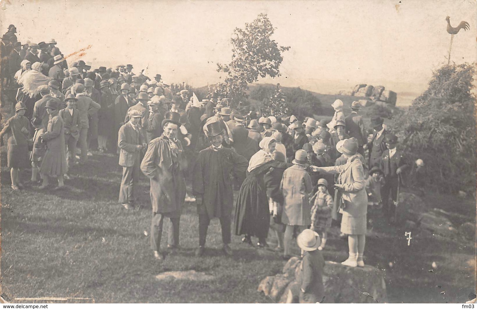 Suin Fête Celtique Carte Photo Canton Saint Bonnet De Joux - Autres & Non Classés