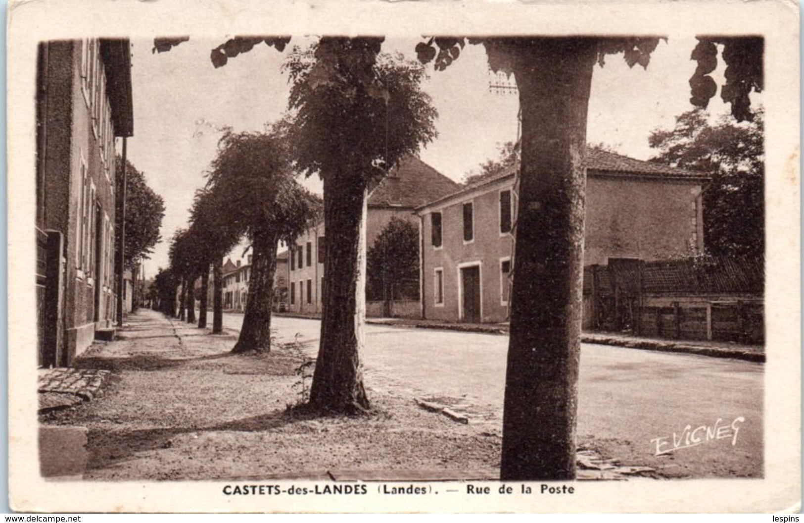 40 - CASTETS Des LANDES -- Rue De La Poste - Castets