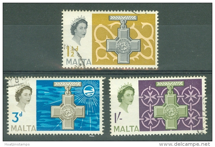 Malta: 1961   George Cross Commemoration    Used - Malta (...-1964)