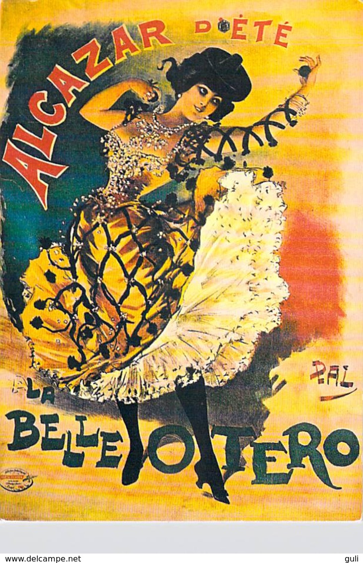 PUB PUBLICITE -NUGERON D 5 DANSE Et MAGIE Alcazar D'été LA BELLE OTERO (Cabaret Spectacle  Castagnettes (PAL) *PRIX FIXE - Publicité