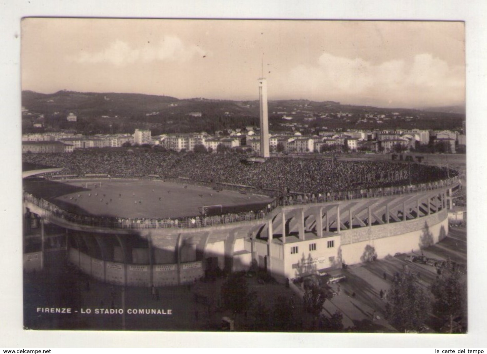 Cartolina Firenze - Lo Stadio Comunale. 1961 - Firenze (Florence)