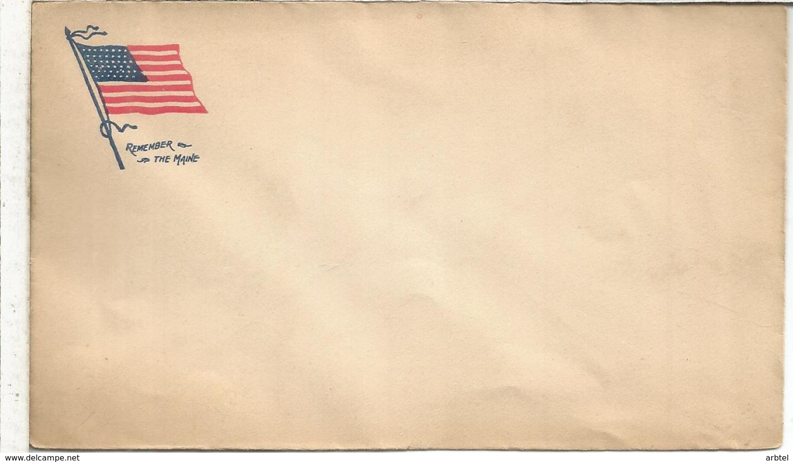 USA REMEMBER THE MAINE COVER SPANISH WAR UNUSED - Covers & Documents