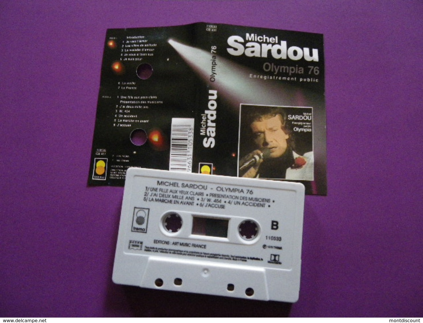 MICHEL SARDOU VOIR DESCRIPTIF ET PHOTO... REGARDEZ LES AUTRES (PLUSIEURS) - Casetes