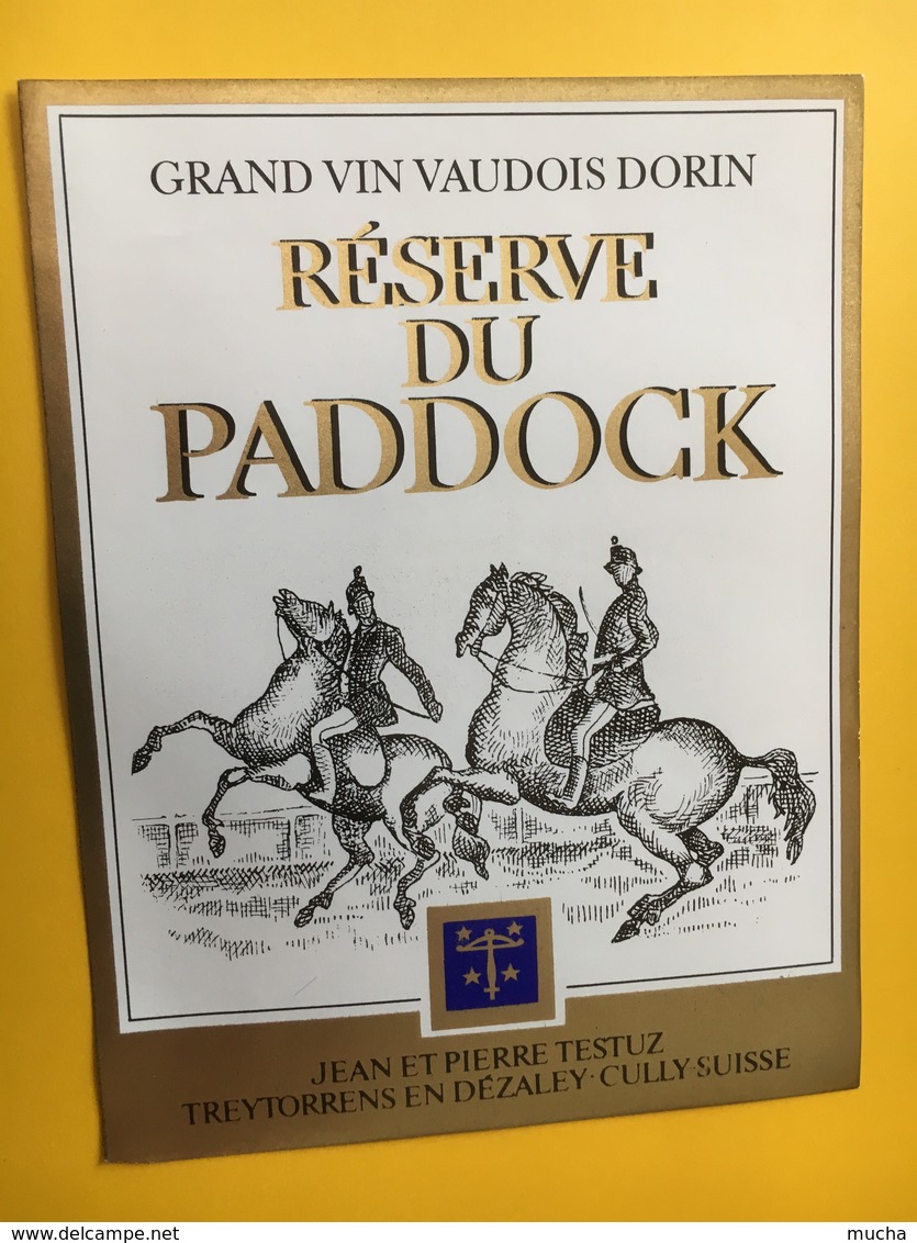 8536- Dorin Réserve Du Paddock Testuz Suisse - Autres & Non Classés