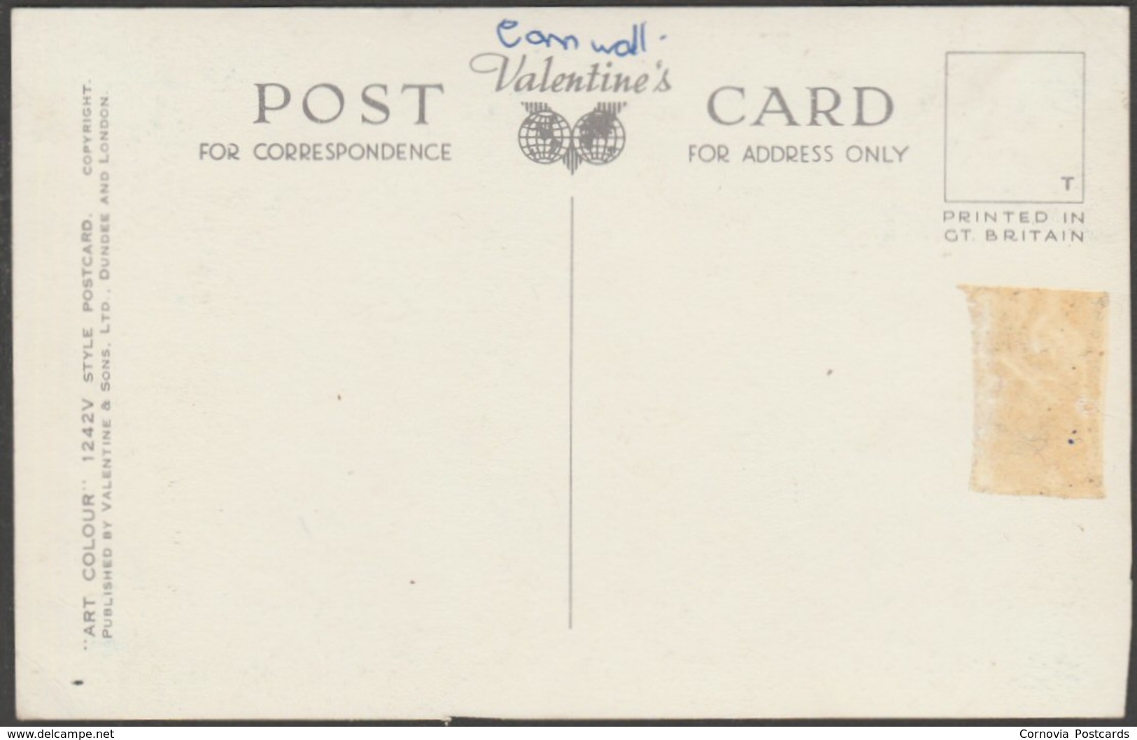 Longships Lighthouse, Land's End, Cornwall, C.1940 - Valentine's Postcard - Land's End