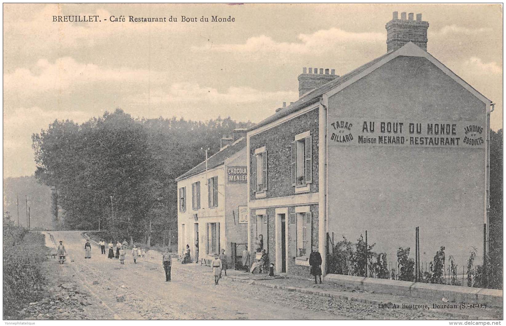 91 - ESSONNE / Breuillet - 91933 - Café Restaurant Du Bout Du Monde - Autres & Non Classés