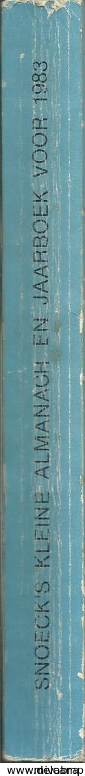 SNOECKS ALMANACH VOOR 1983 - Autres & Non Classés