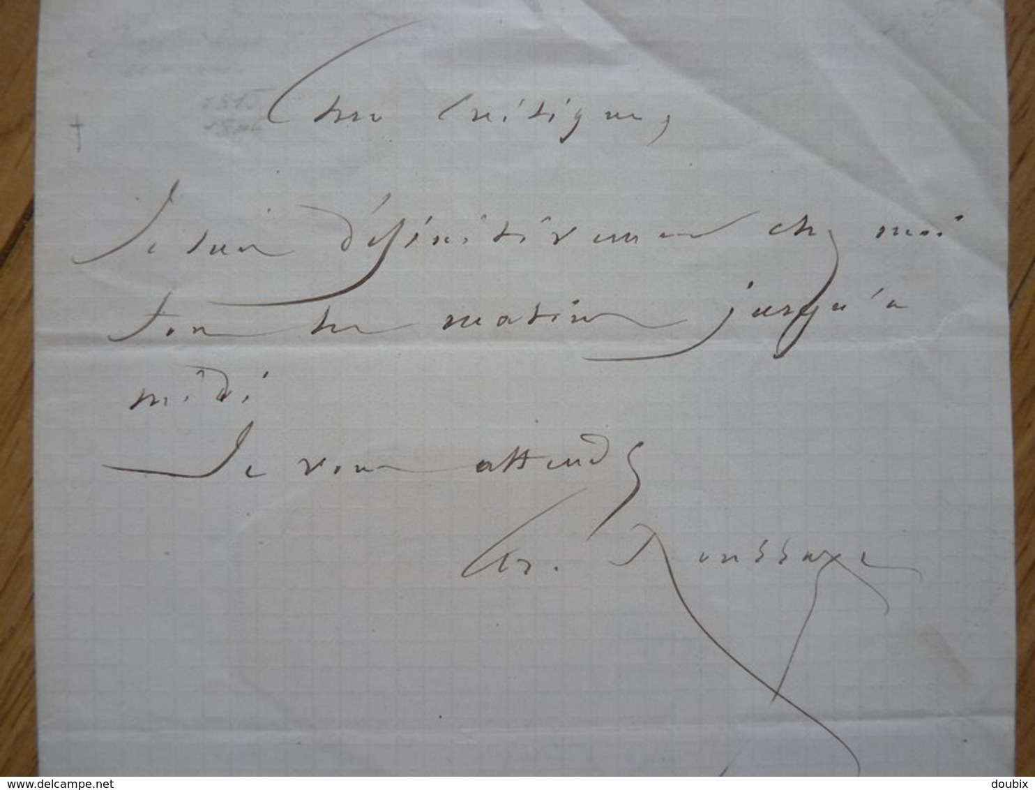 Arsène HOUSSAYE (1814-1896) Ecrivain, Poète ... Ami GAUTIER Et NERVAL. Doyenné ... 2 X AUTOGRAPHE - Autres & Non Classés