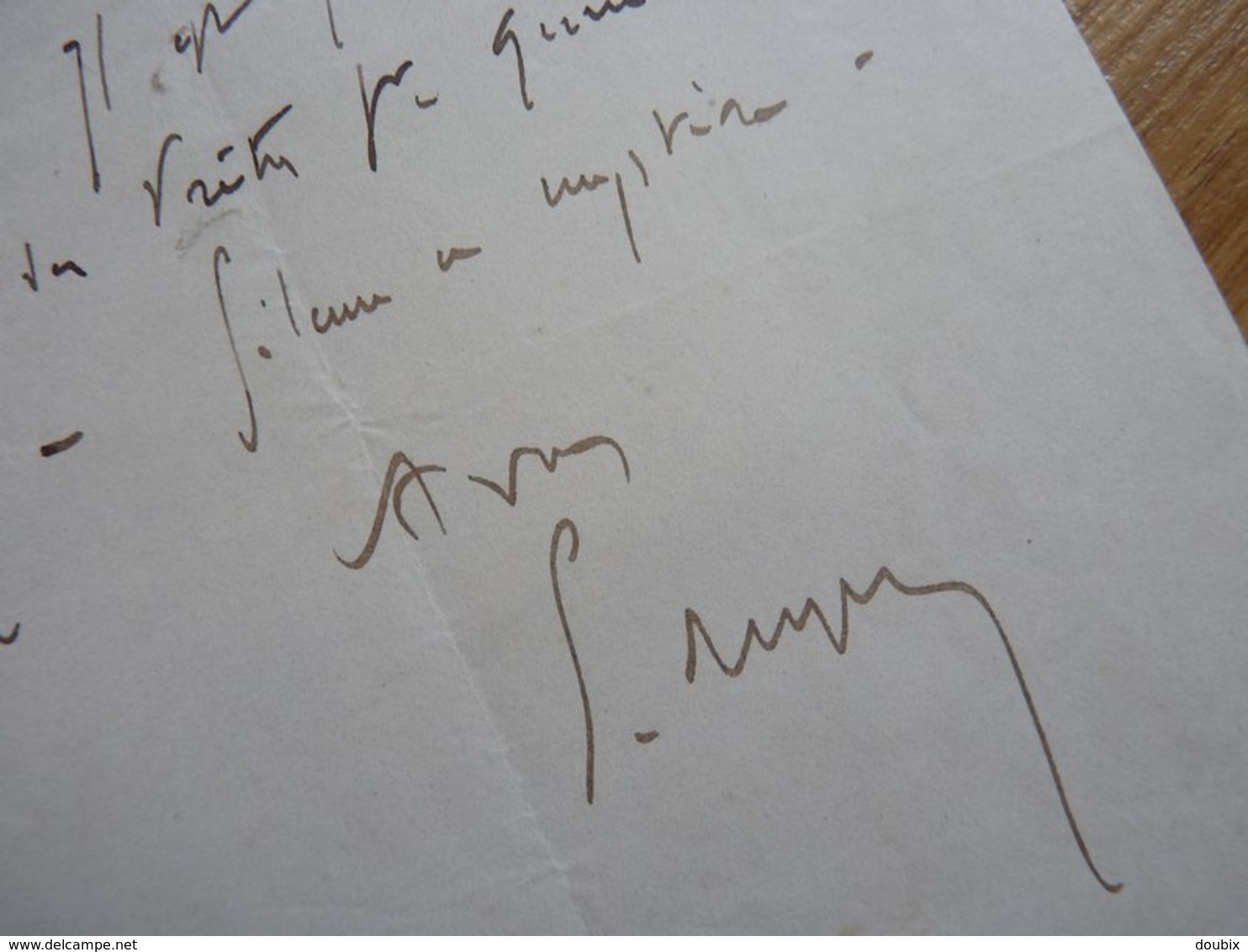 Ernest REYER (1823-1909) Compositeur SALAMMBO & SIGURD. [ Wagner ] Autographe - Autres & Non Classés