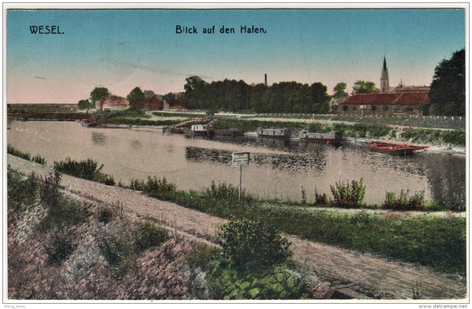 Wesel - Blick Auf Den Hafen - Wesel