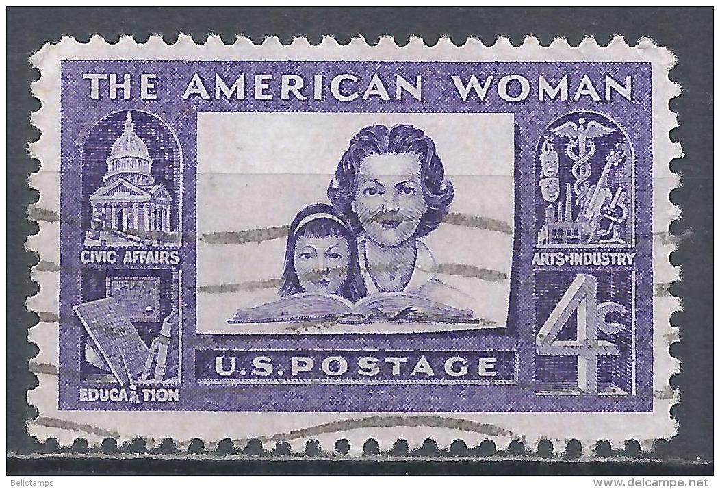 United States 1960. Scott #1152 (U) American Woman * - Oblitérés