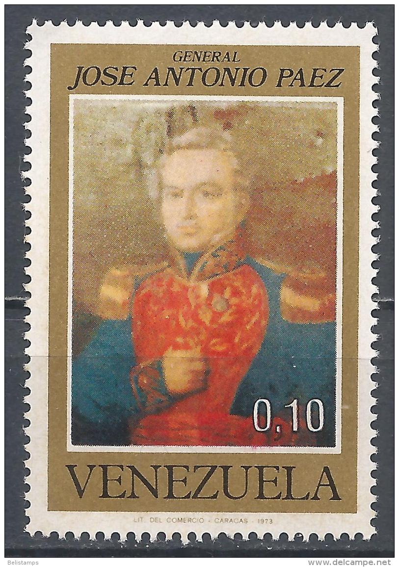 Venezuela 1973. Scott #1032 (MNH) José Antonio Paez (1790-1873), President * - Venezuela