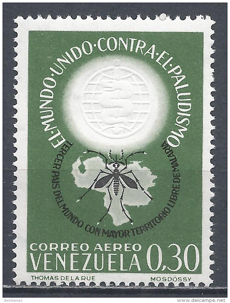 Venezuela 1962. Scott #C819 (MNH) WHO Drive To Eradicate Malaria * - Venezuela