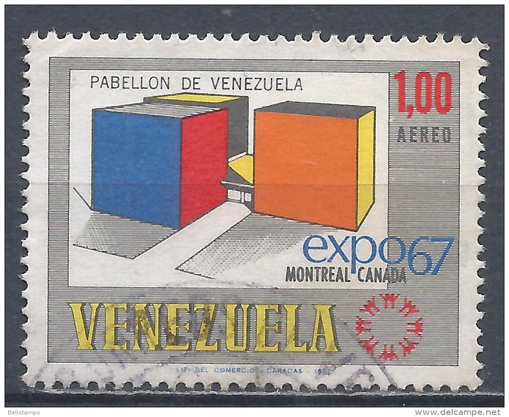 Venezuela 1967. Scott #C951 (U) EXPO 67, International Exhibition, Montreal - Venezuela