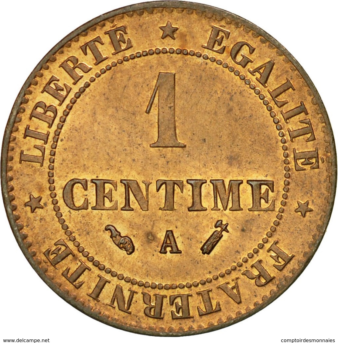 Monnaie, France, Cérès, Centime, 1886, Paris, SUP+, Bronze,KM 826.1, Gadoury:88 - Autres & Non Classés