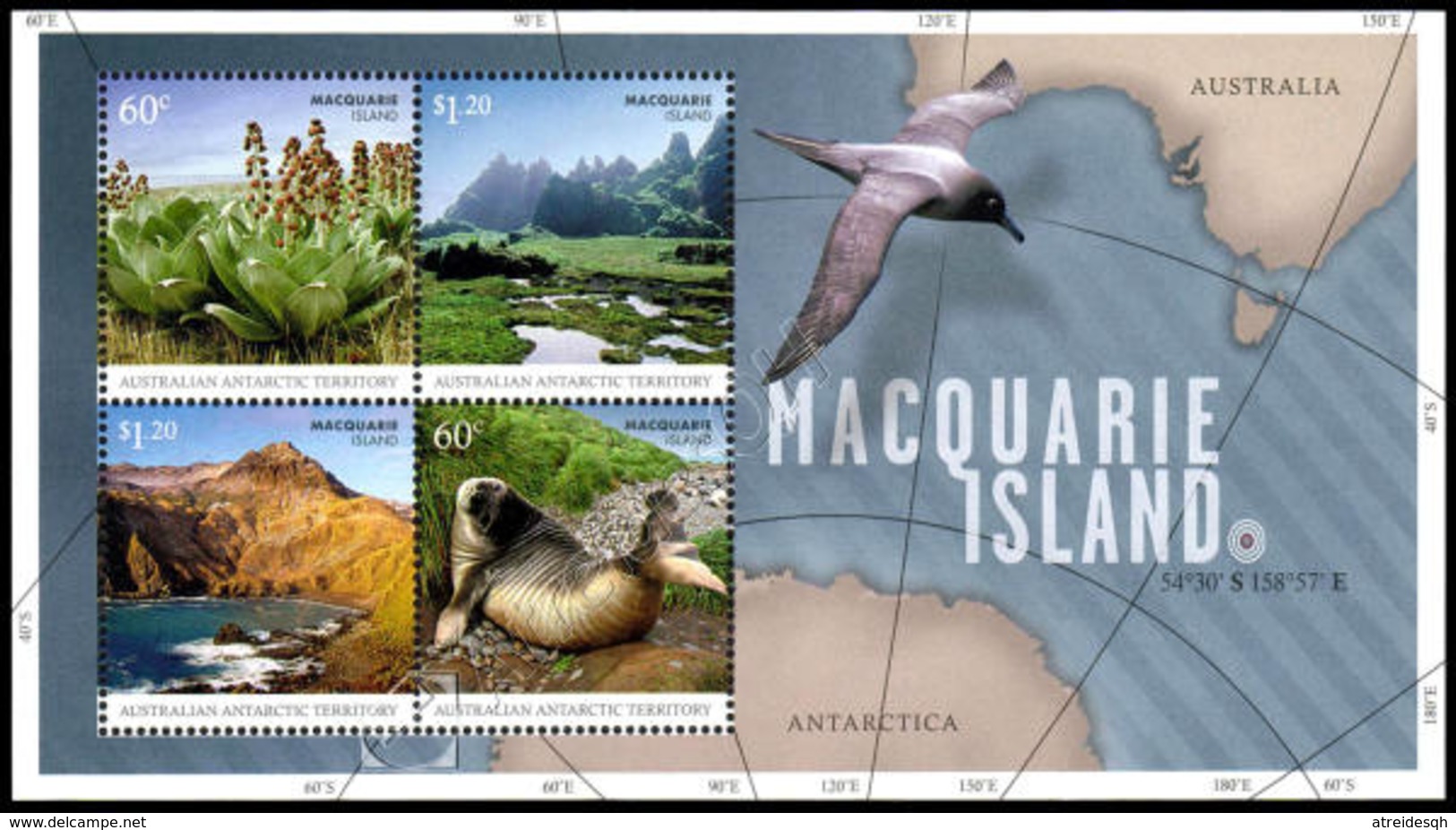 Australia (A.A.T.) 2010: Foglietto Macquarie Island / Macquarie Island S/S ** - Unused Stamps