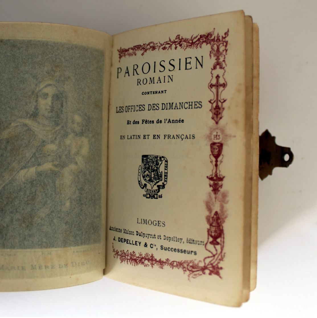 Missel Paroisien Romain Depelley à Limoges Français Et Latin - Religion & Esotérisme