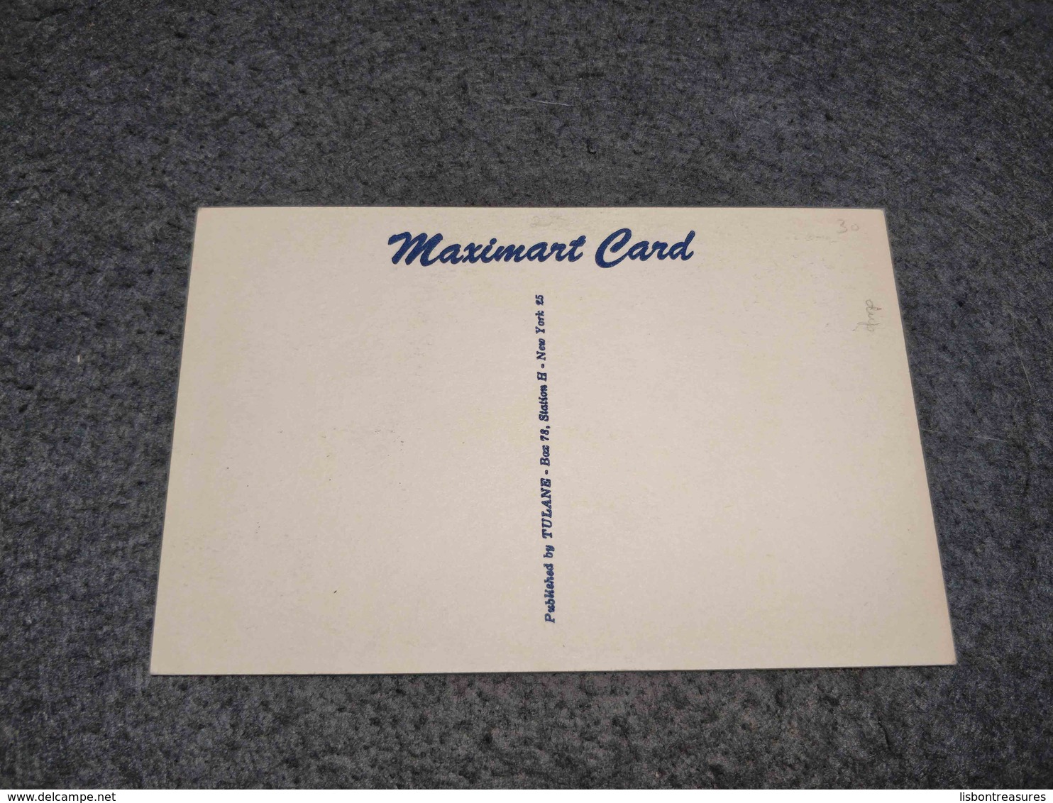 UNITED STATES MAXIMUM CARD WILLIAM PENN 1954  F - Maximum Cards