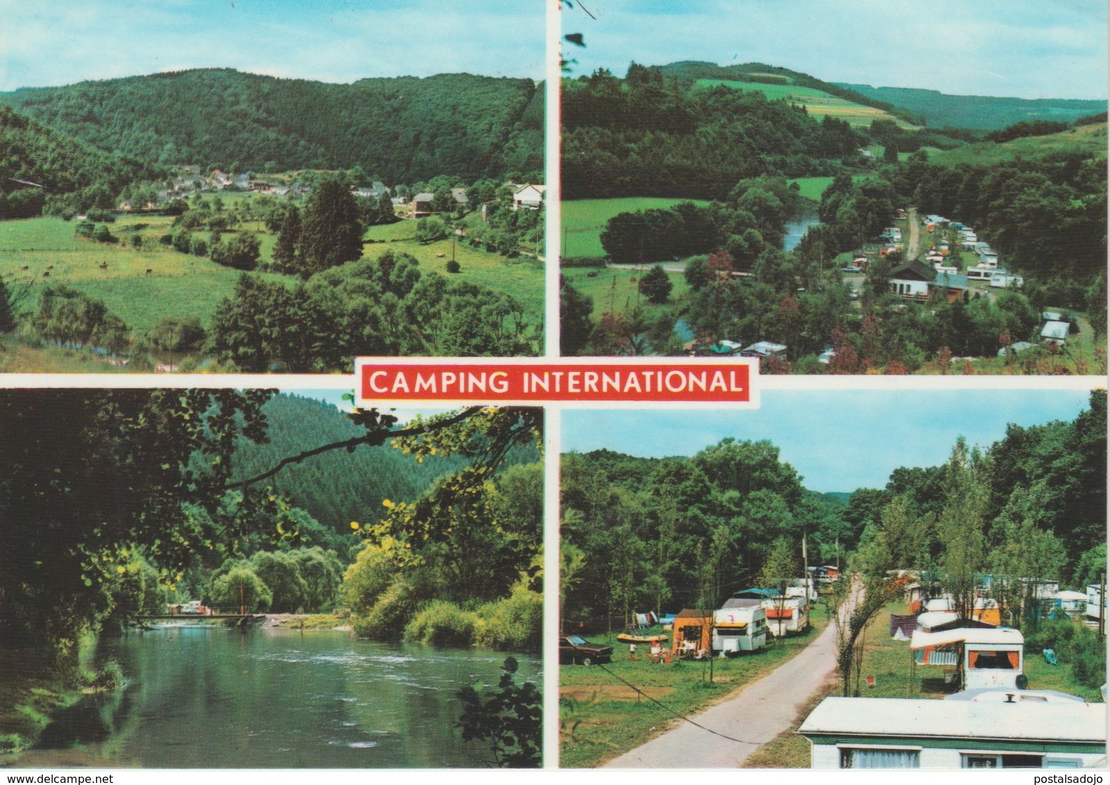 (BE768) OUREN. CAMPING INTERNATIONAL - Burg-Reuland