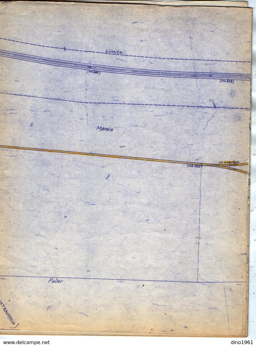 VP12.732 PARIS - Plan De 1959  Entre La S.N.C.F Ligne De VIERZON à SAINCAIZE & La Précision & La Carroserie De Levallois - Railway