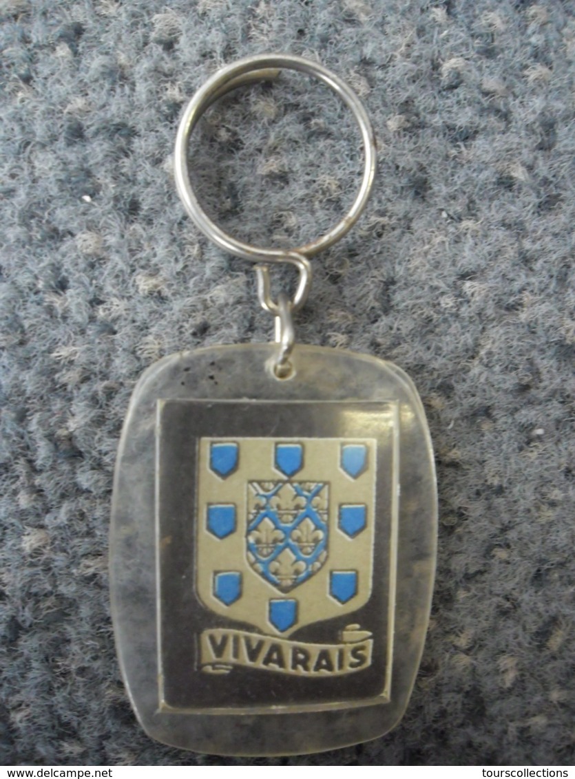 1 PORTE CLEFS Vers 1965 - BLASON VIVARAIS (VIVIERS) Ardèche PROVINCE REGION FRANCE @ ARMOIRIE PUB Les Crottes Du Diable - Key-rings