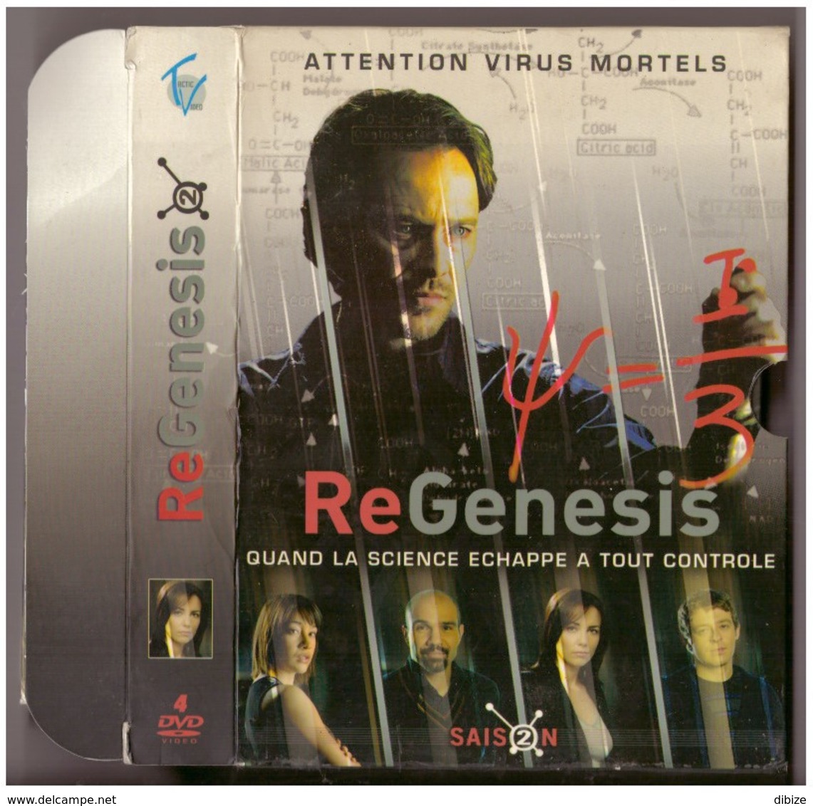 4 DVD ReGenesis Toute La Saison 2. + Dernier épisode De La Saison 1. - Serie E Programmi TV