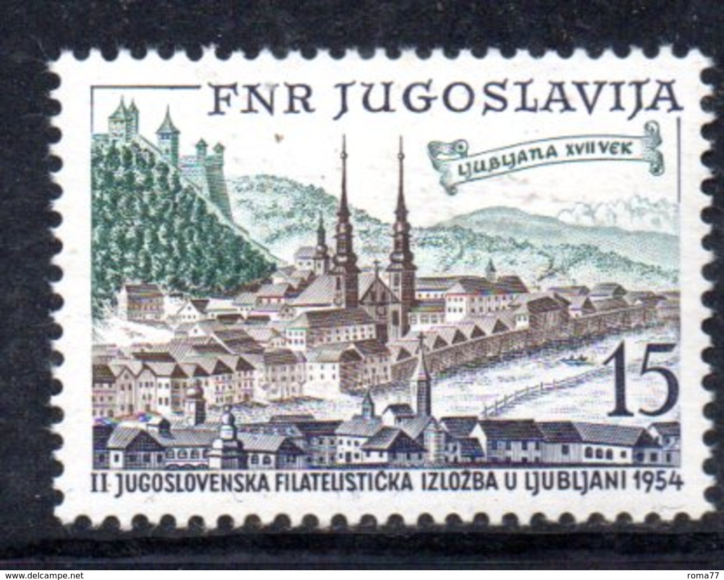 YUG78B - YUGOSLAVIA 1954,  Unificato N. 655  Nuovi  ***  JUFIZ - Nuovi