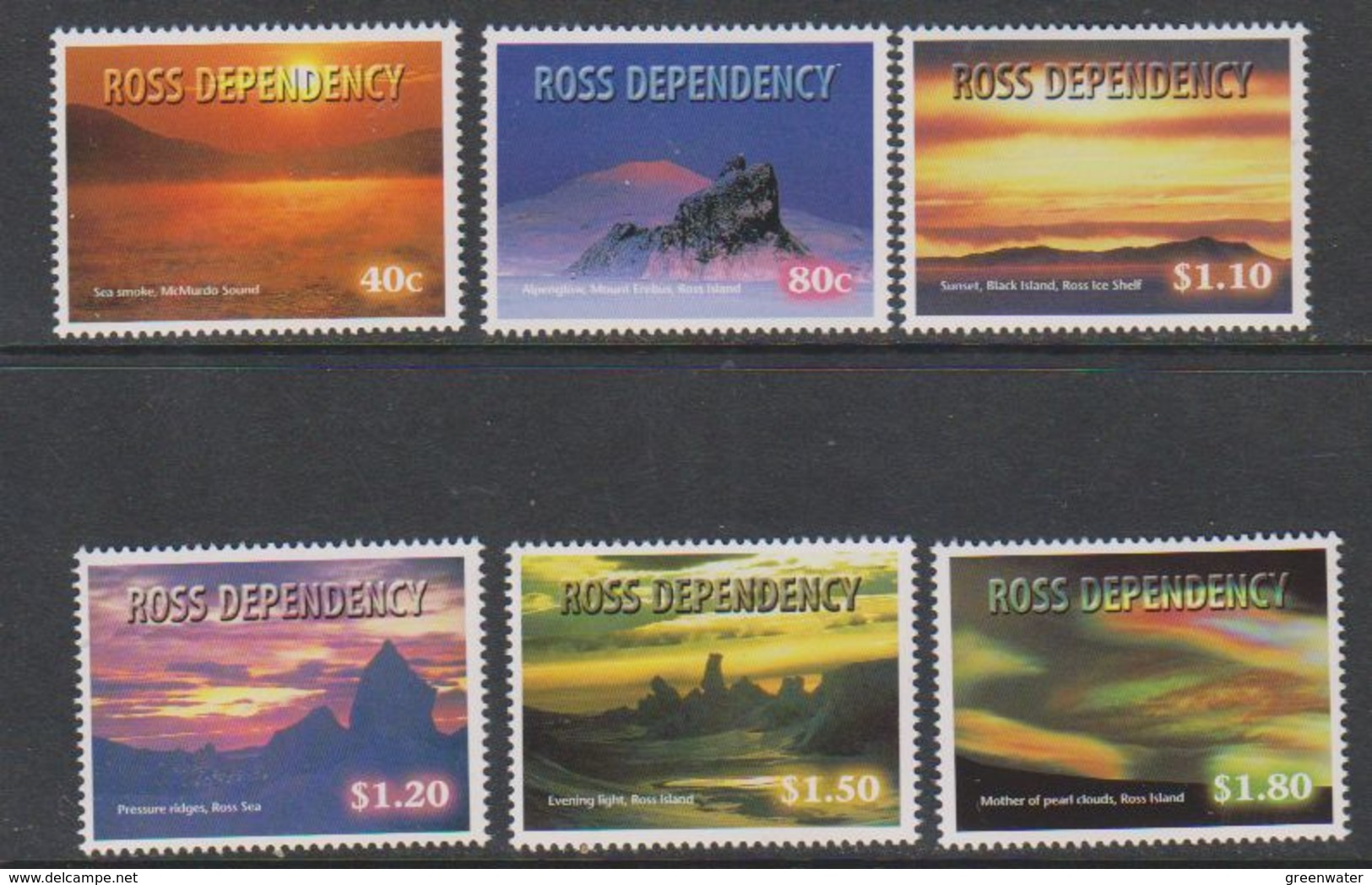 Ross Dependency 1999 Night Skies 6v  ** Mnh  (39458E) - FDC