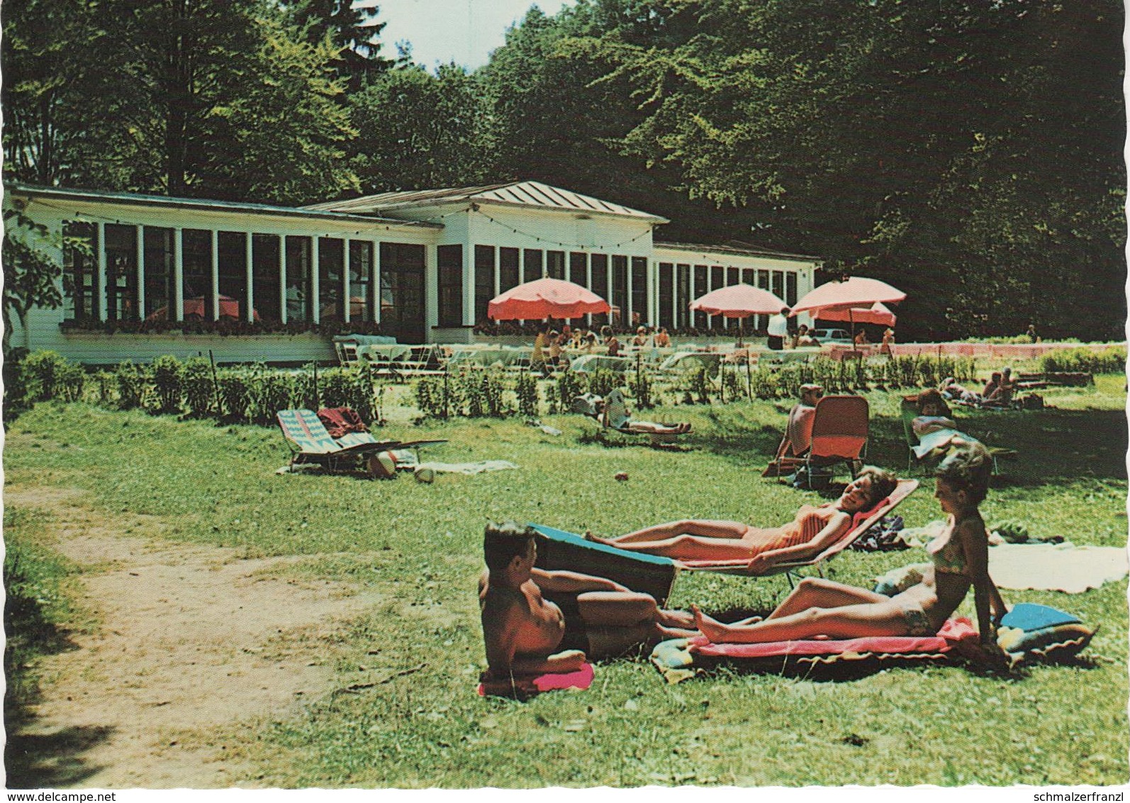 AK Seeshaupt Starnberger See Strandhotel Restaurant Cafe Lido Tutzing Starnberg Bernried Pischetsried Ambach Holzhausen - Tutzing