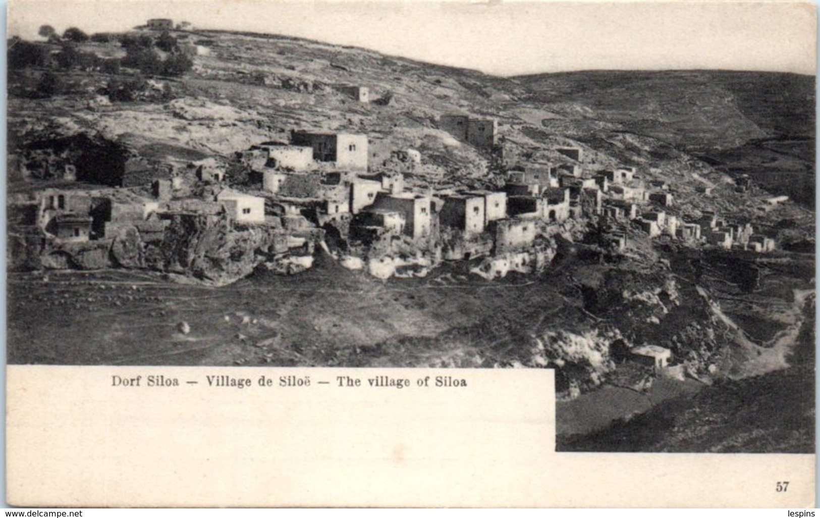 ASIE - ISAREL -- Village De Siloë - Israel