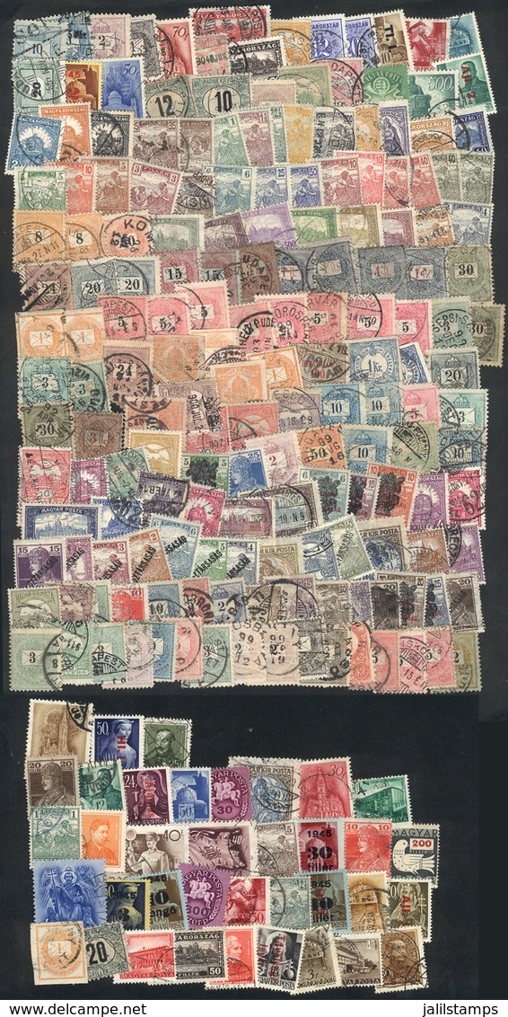 687 HUNGARY: Lot Of Varied Stamps, It May Include High Values Or Good Cancels (completely Unchecked), A Few With Minor F - Autres & Non Classés