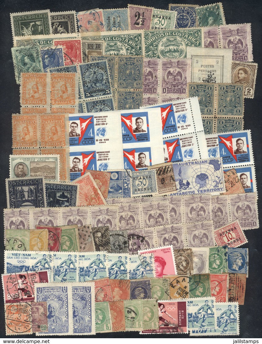 913 WORLDWIDE: Interesting Lot Of Stamps Of All Periods, Many Of Fine Quality But There Are Also Several With Minor Faul - Autres & Non Classés