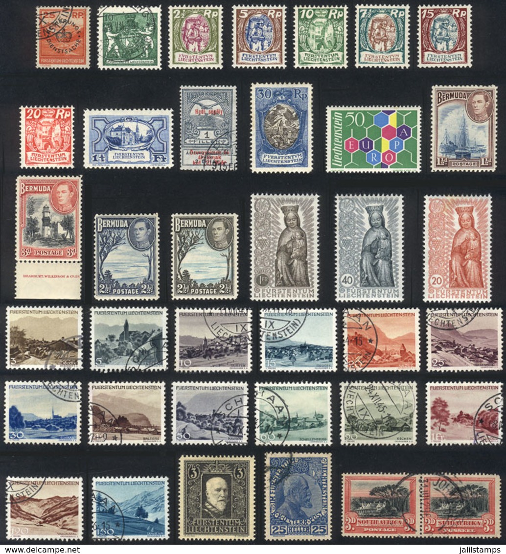 918 WORLDWIDE: Lot Of Interesting Stamps Of Varied Countries, Several With Minor Defects, Others Of Fine Quality. Scott  - Andere & Zonder Classificatie