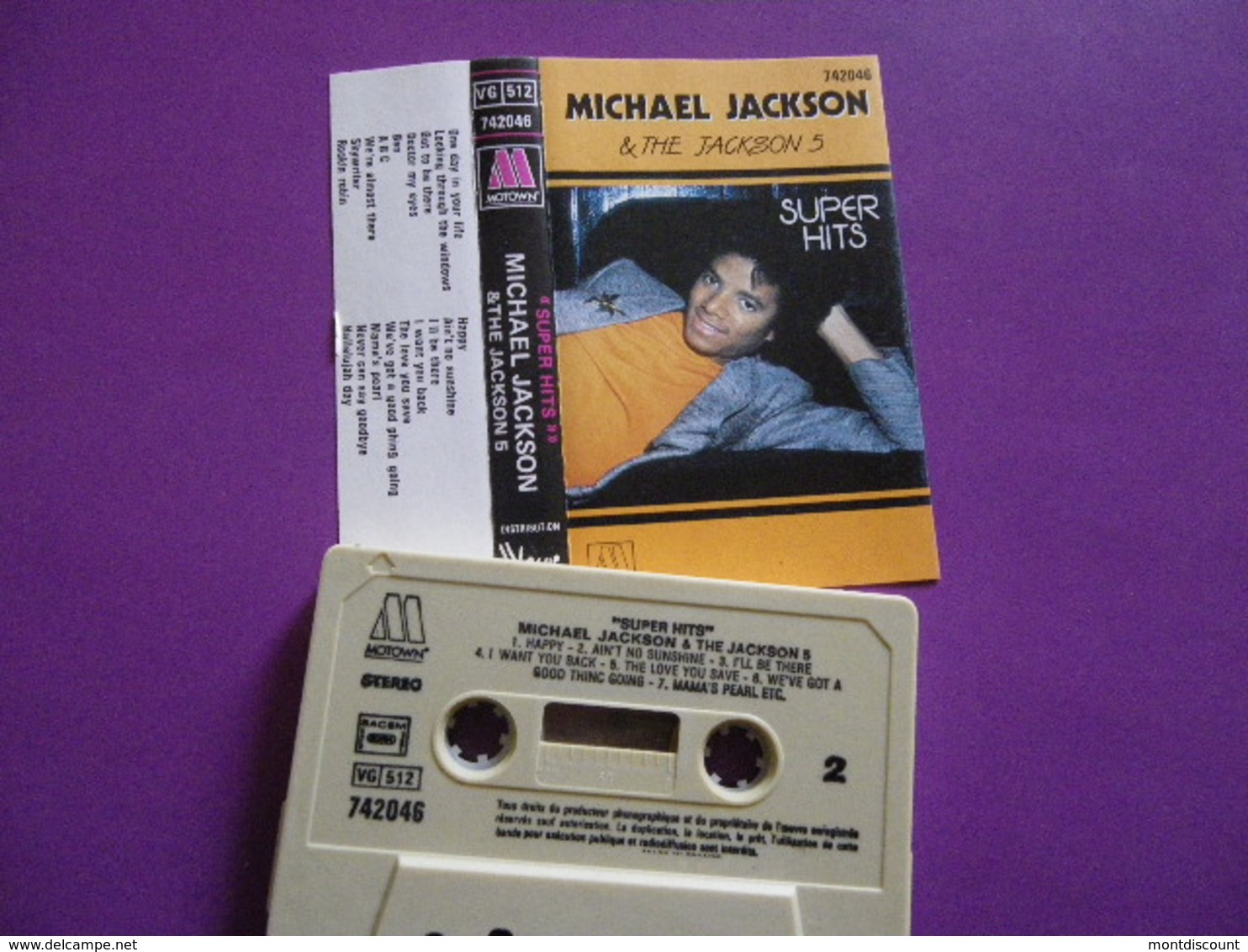 MICHAEL JACKSON VOIR DESCRIPTIF ET PHOTO... REGARDEZ LES AUTRES (PLUSIEURS) - Cassettes Audio