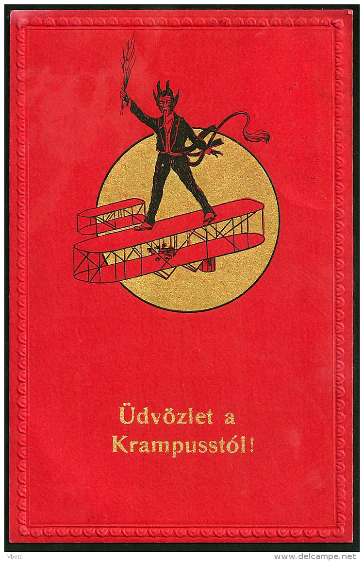 Krampus - Devil 1915 - Santa Claus