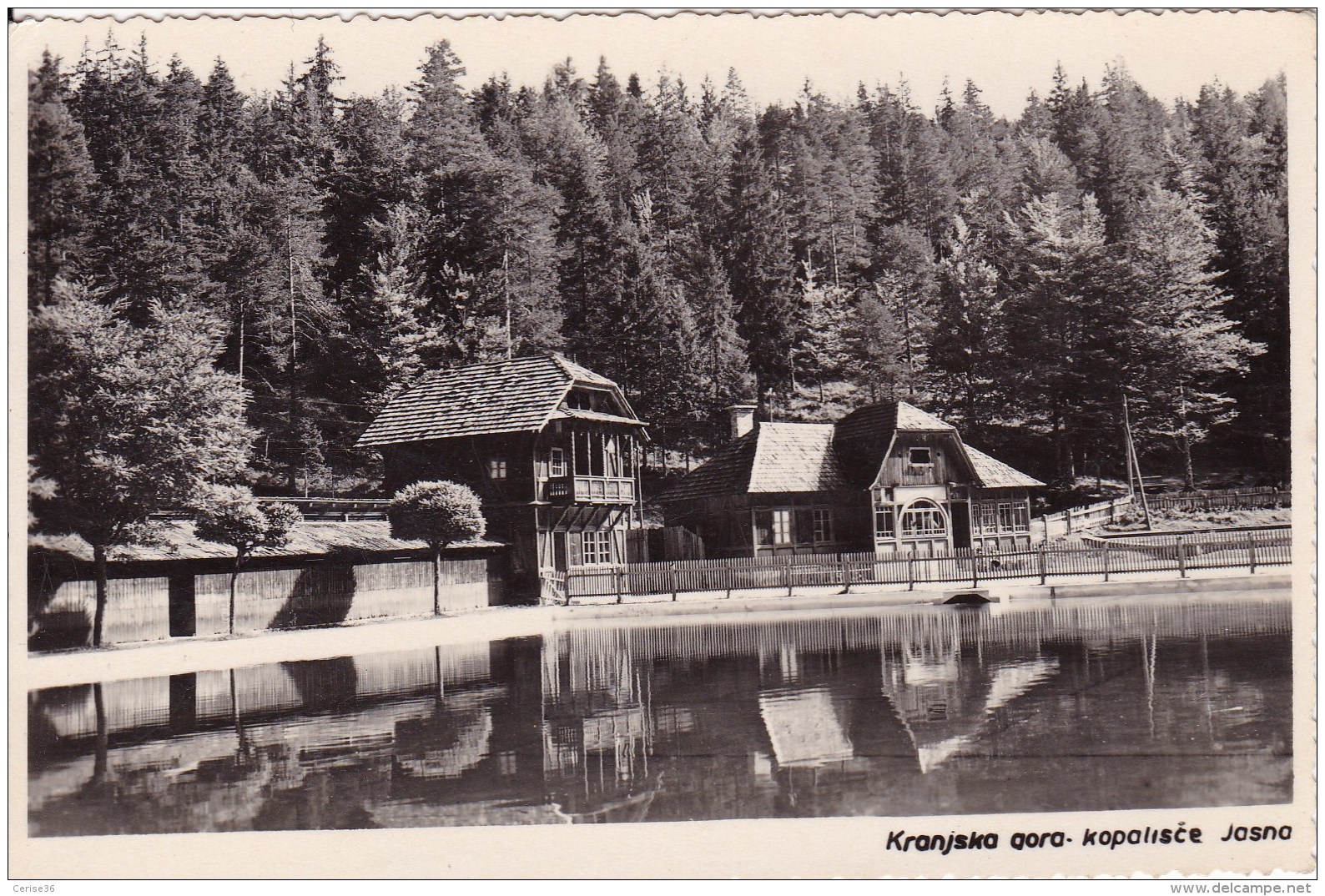 Photo Carte Kranjska Gora Kopalisce Jasna - Slovenia