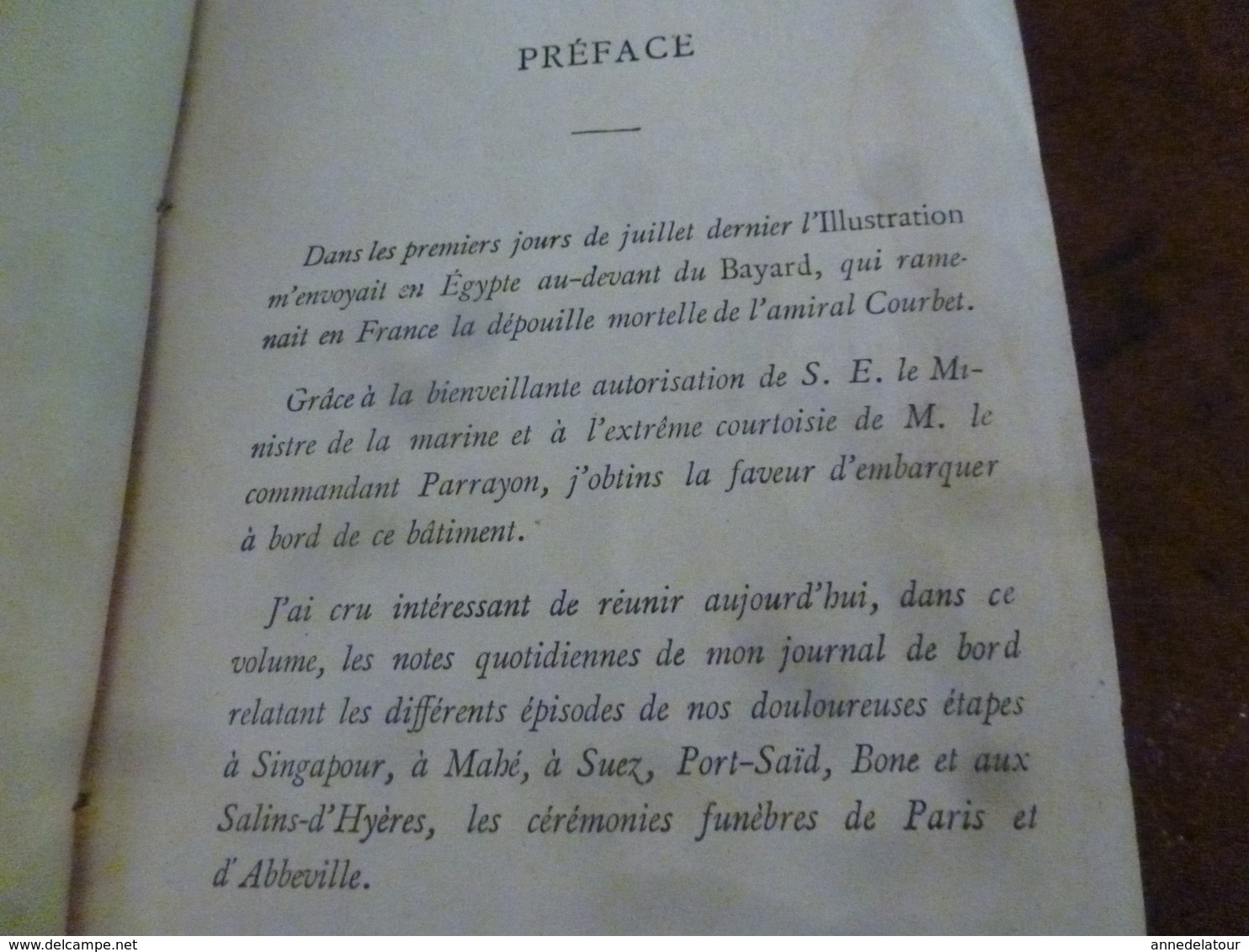 1889 L'AMIRAL Courbet et LE BAYARD,récits,souvenirs historiques, illust. de 40 dessins de l'auteur,(par Dick de Lonlay)