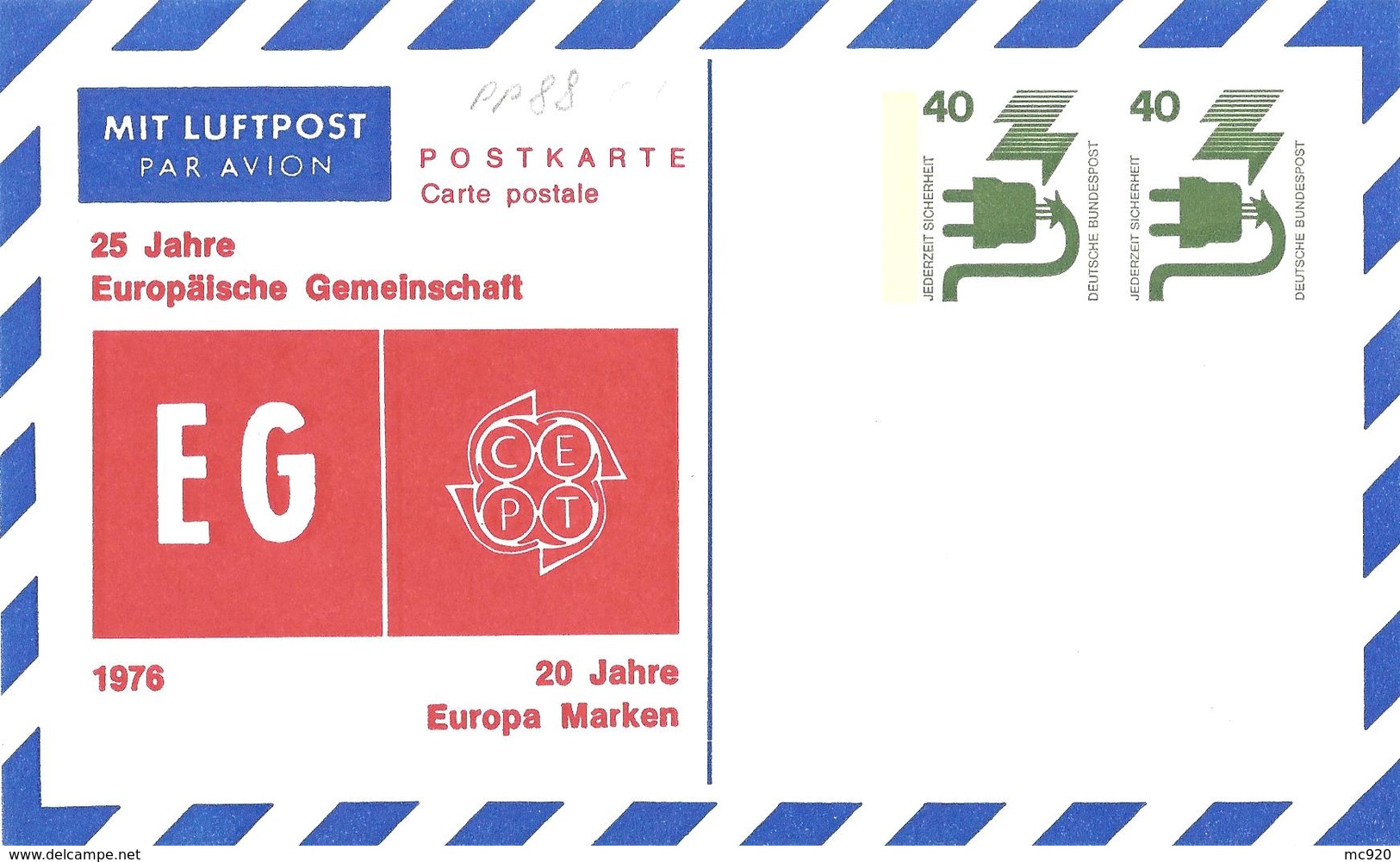 Allemagne Deutchland Entier Postal, Ganzsachen, Postal Stationery Carte Postale Privée Postkarten Private - Sobres Privados - Nuevos