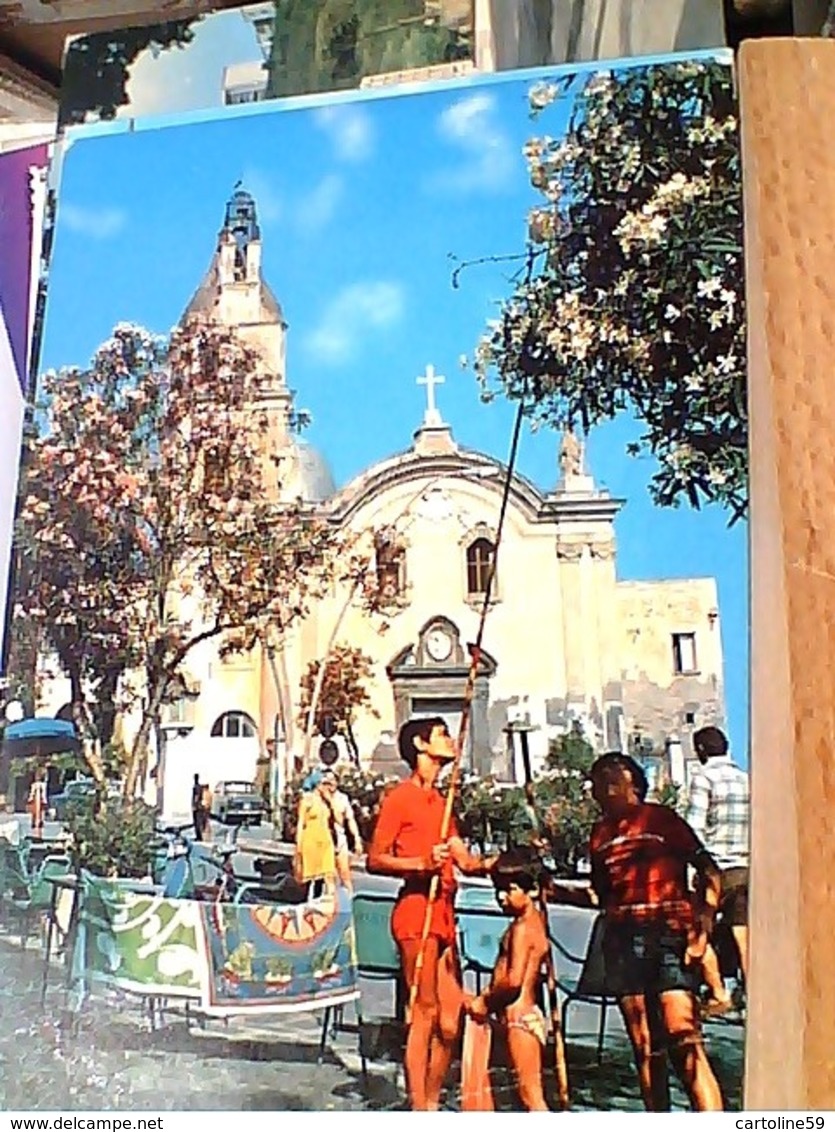 PROCIDA PIAZZA MARINA GRANDE CHIESA PIETA BAMBINI ANIMATA VB1984  GT2244 - Napoli (Naples)