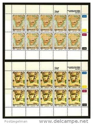 BOPHUTHATSWANA, 1991, MNH Stamp(s) In Full Sheets, Old Maps, Nrs  .269-272 - Bofutatsuana