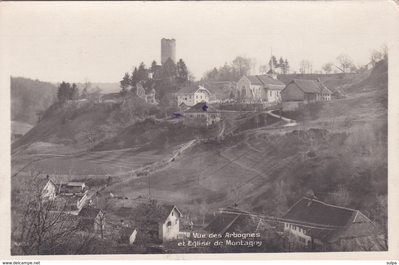 Montagny, Vue Des Arbognes - Montagny