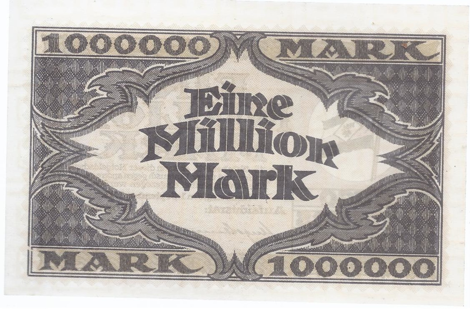 Notgeld - Hamburg - Hugo Stinnes Linien -  Eine Million Mark 1923 - Einzelschein    -  NG-131 - Lokale Ausgaben