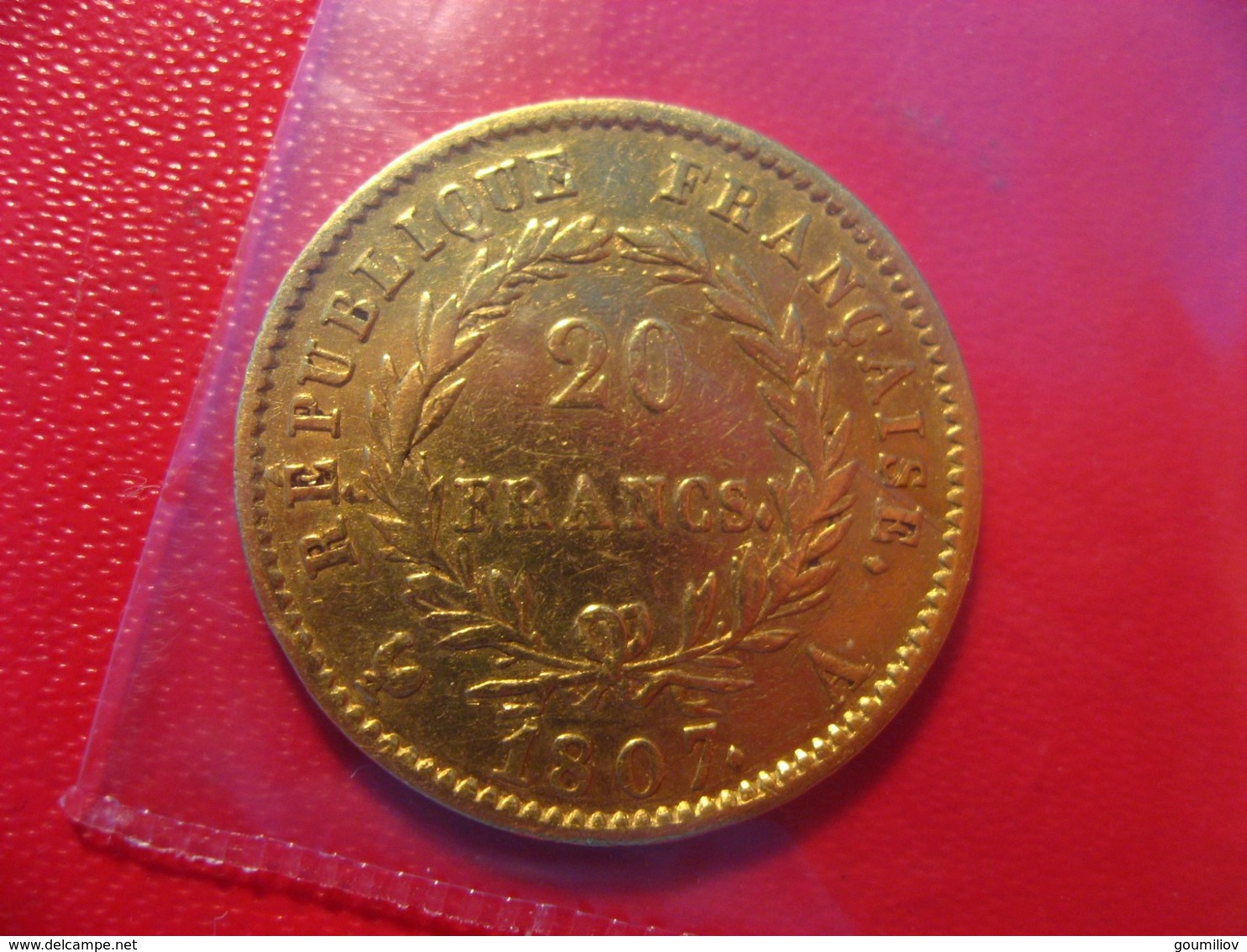 Napoléon Ier - 20 Francs 1807 A - 20 Francs (oro)