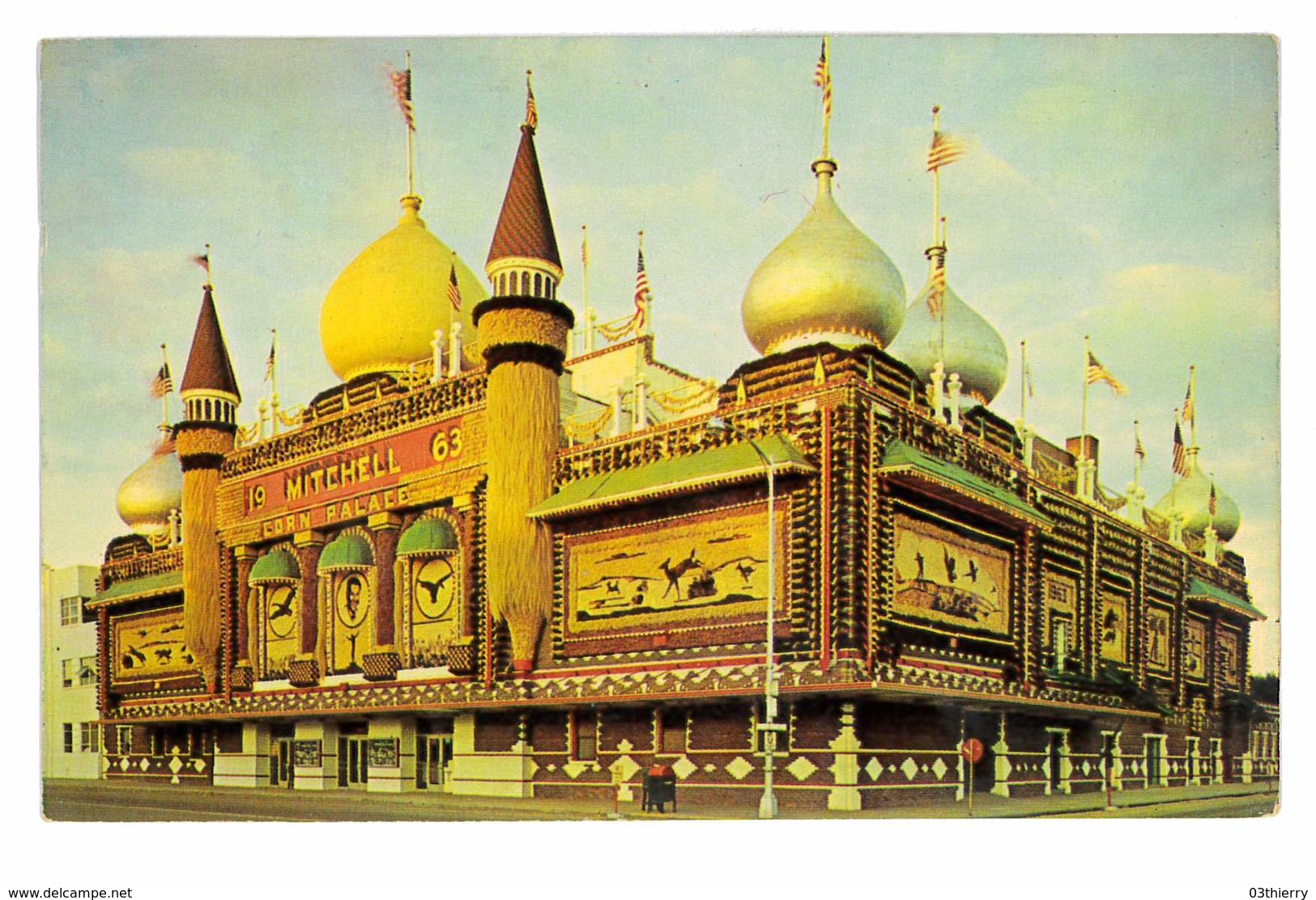 CPSM ETATS-UNIS MITCHELL CORN PALACE - Autres & Non Classés