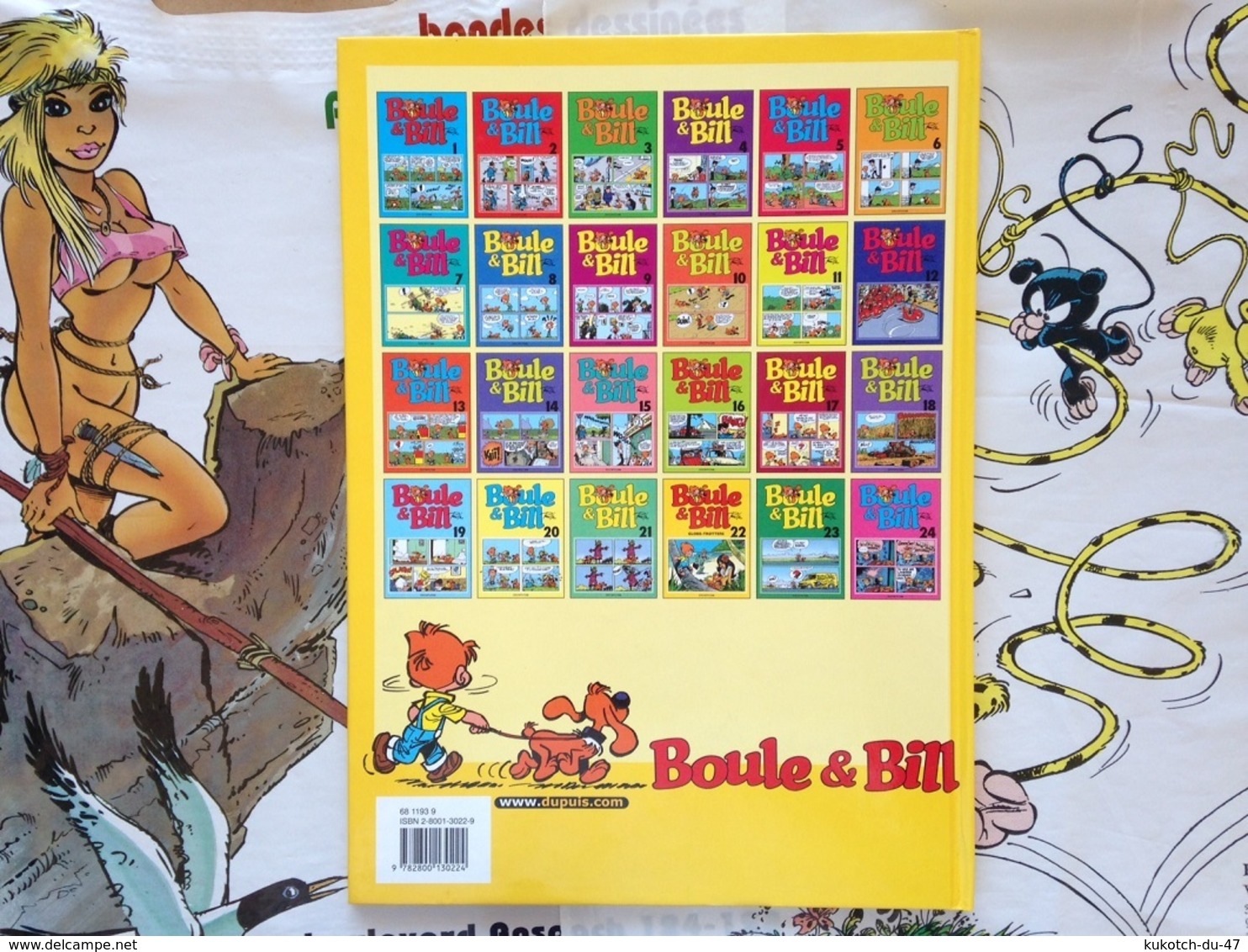 BD Boule et Bill globe-trotters - Roba (2004)