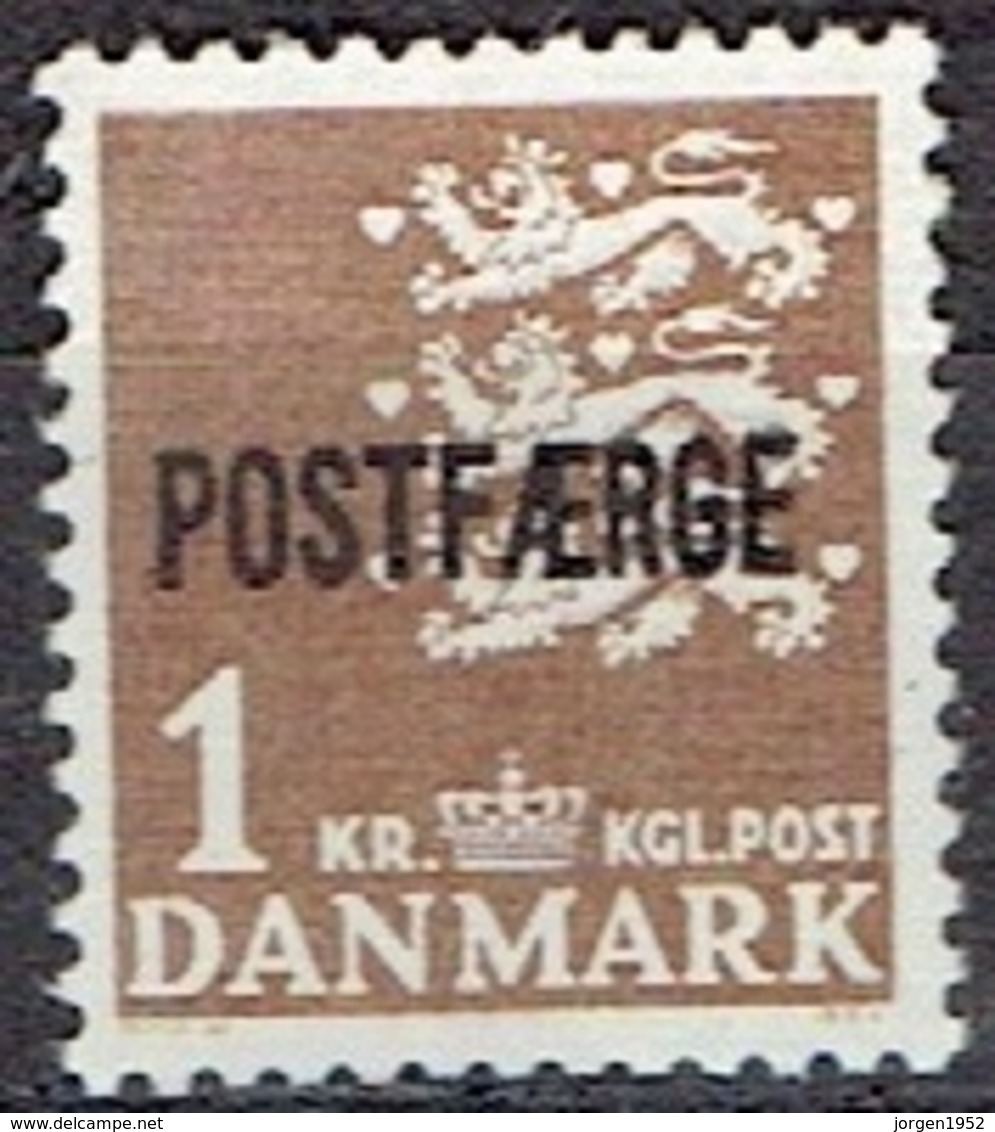 DENMARK  #   FROM 1950   ** - Paquetes Postales