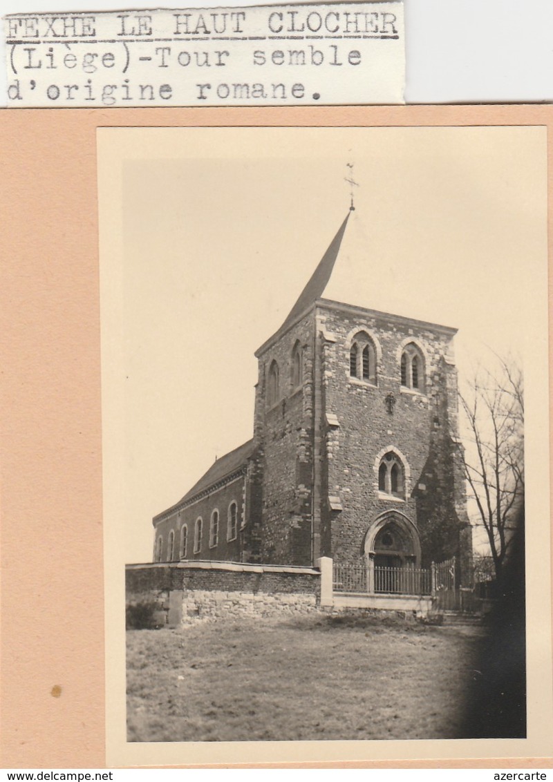 Fexhe Le Haut Clocher ,    Photo , L'église - Fexhe-le-Haut-Clocher