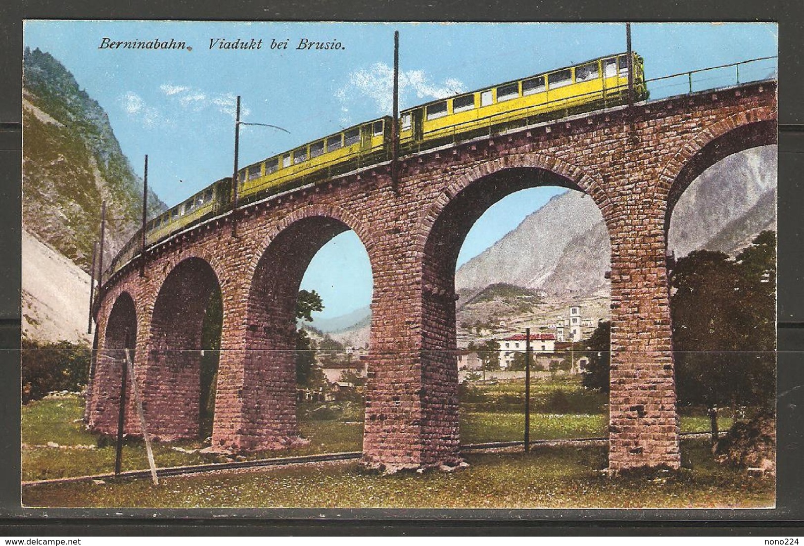 Carte P / Chemins De Fer Suisse ) - Trains